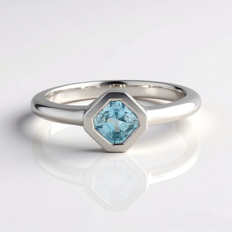 Anello in argento con Zircone Ratanakiri
