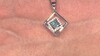 Colgante en plata con Apatita azul (Pallanova)