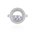 Anillo en plata con Tanzanita