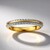 Anello in oro con Diamante I4 (J)