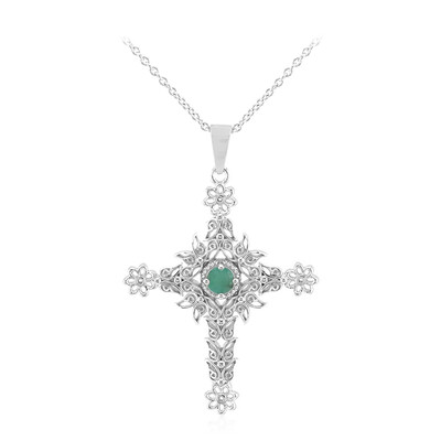 Collana in argento con Smeraldo