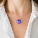 Collana in argento con Charoite
