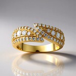 Bague en or et Diamant SI1 (G) (Annette)