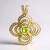 Ciondolo in argento con Sfene