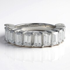 Bague en argent et Zircon