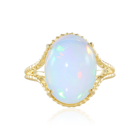 Bague en or et Opale Welo AAA (de Melo Gold)