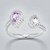 Anello in argento con Ametista