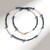 Collana in argento con Quarzo Blu (Riya)