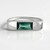 Anello in oro con Tormalina Verde di Benedito (de Melo)