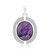 Ciondolo in argento con Charoite