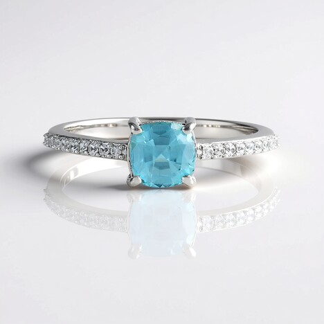 Anello in argento con Zircone Ratanakiri (Adela Silber)