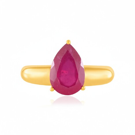 Madagaskar-Rubin-Silberring (de Melo Essence)