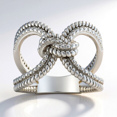 Anello in argento con Diamante I3 (I)