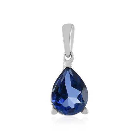 Ciondolo in argento con Topazio Blu Royal