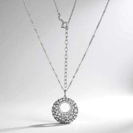 Collana in argento con Zircone (Adela Silber)