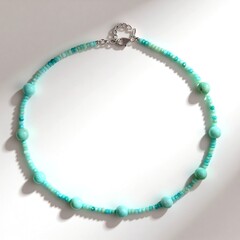 Collana in argento con Amazzonite