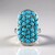 Anello in argento con Turchese Sleeping Beauty (Faszination Türkis)