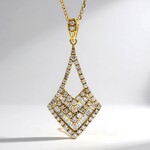 Collana in oro con Diamante SI1 (H) (CIRARI)