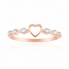 Anello in oro con Diamante SI1 (G)