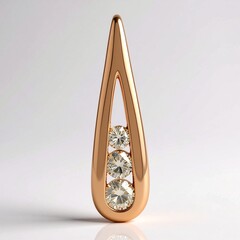 Ciondolo in oro con Diamante Rose de France VS1 di Argyle