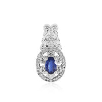 Pendentif en argent et Kyanite du Népal (Adela Silber)