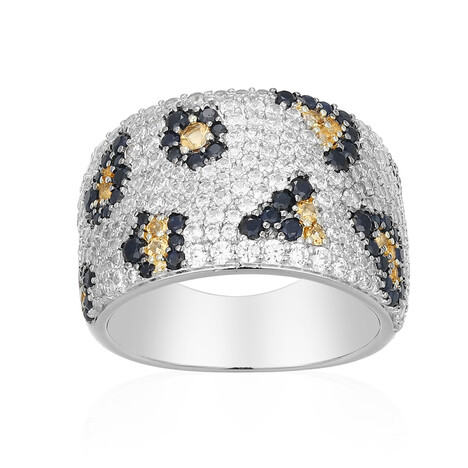 Anello in argento con Citrino (Adela Silber)