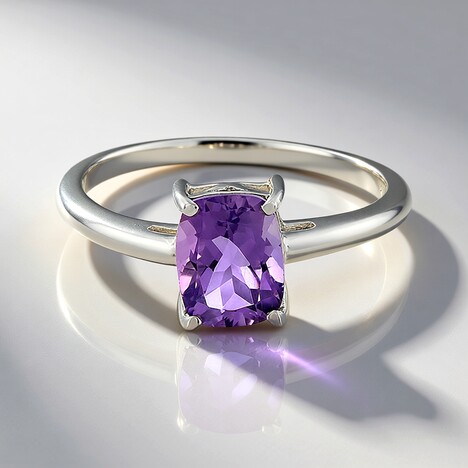 Anello in argento con Quarzo Azur