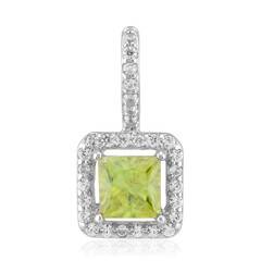 Sphene Silver Pendant