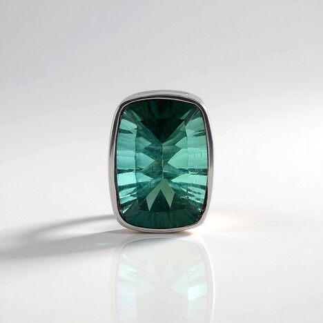 Ciondolo in argento con Fluorite Verde (MONOSONO COLLECTION)