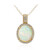 Welo Opal Silver Necklace