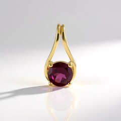 Ciondolo in argento con Rodolite di Naktamunda
