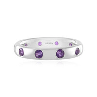 Anello in argento con Ametista Siberiana
