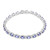 Bracelet en or et Tanzanite AAA