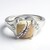 Anello in argento con Diaspro Dentritico Sonora