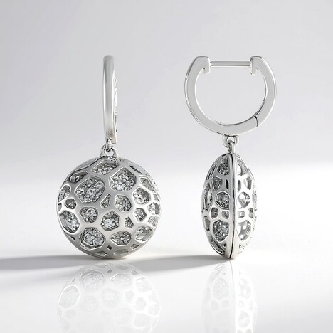 Orecchini in argento con Zircone