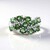 Anello in argento con Apatite Verde