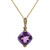 Collana in oro con Ametista
