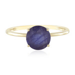 Blauer Madagaskar-Saphir-Goldring