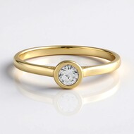 Bague en or et Diamant IF (G) (de Melo Gold)