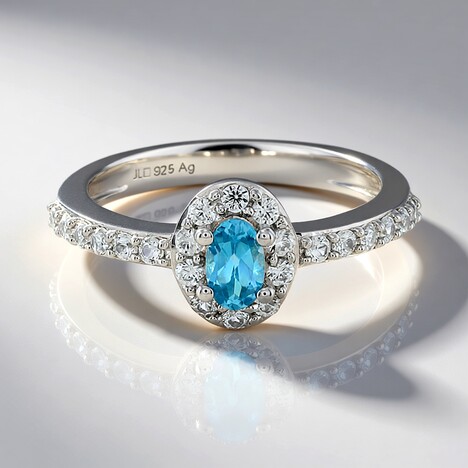 Anello in argento con Zircone Ratanakiri