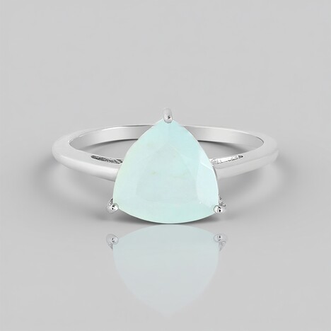 Anello in argento con Opale Paraiba