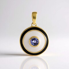 Ciondolo in argento con Tanzanite