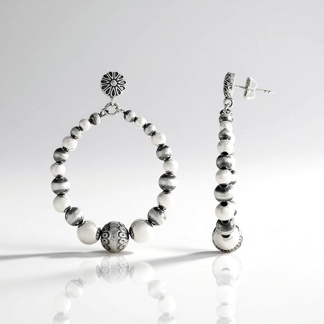 Boucles d'oreilles en argent (Desert Chic)