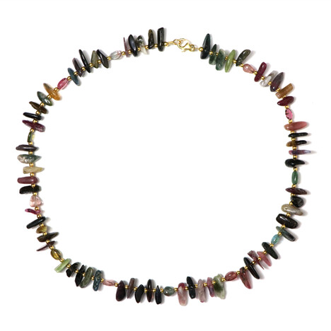 Collana in argento con Tormalina (Riya)