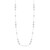 Collana in argento con Topazio Bianco (Dallas Prince Designs)