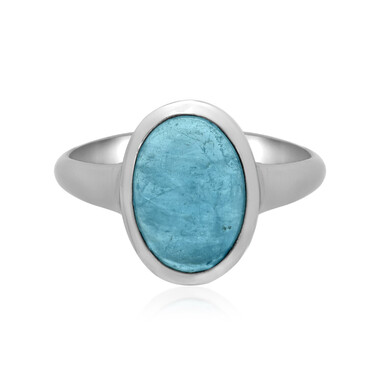 Aquamarin-Silberring