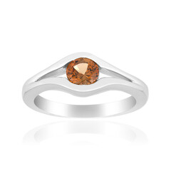 Tepetate Topaz Silver Ring