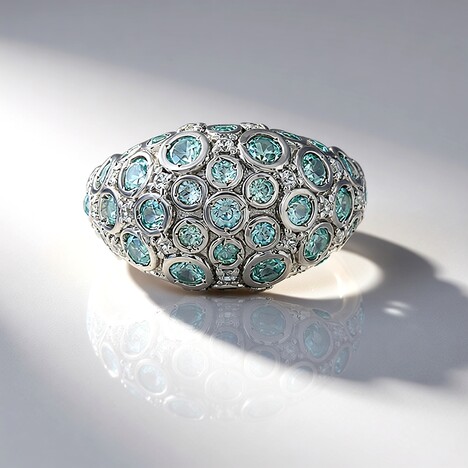 Anello in argento con Zircone Ratanakiri