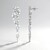 Orecchini in argento con Zircone (de Melo Essence)