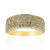 Gouden ring met SI2 Fancy Diamanten (CIRARI)